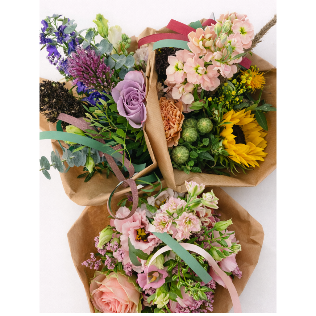 Koffie Boeketje in vaasje