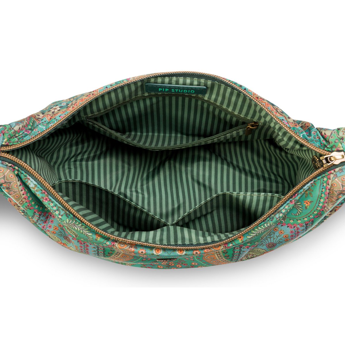 Freya Half Moon Cross Body tas Jabali Green