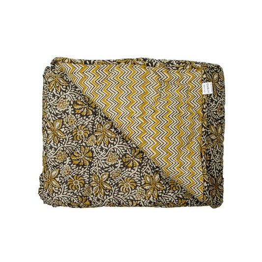 Plaid Santa Eulalia mosterd 130x170