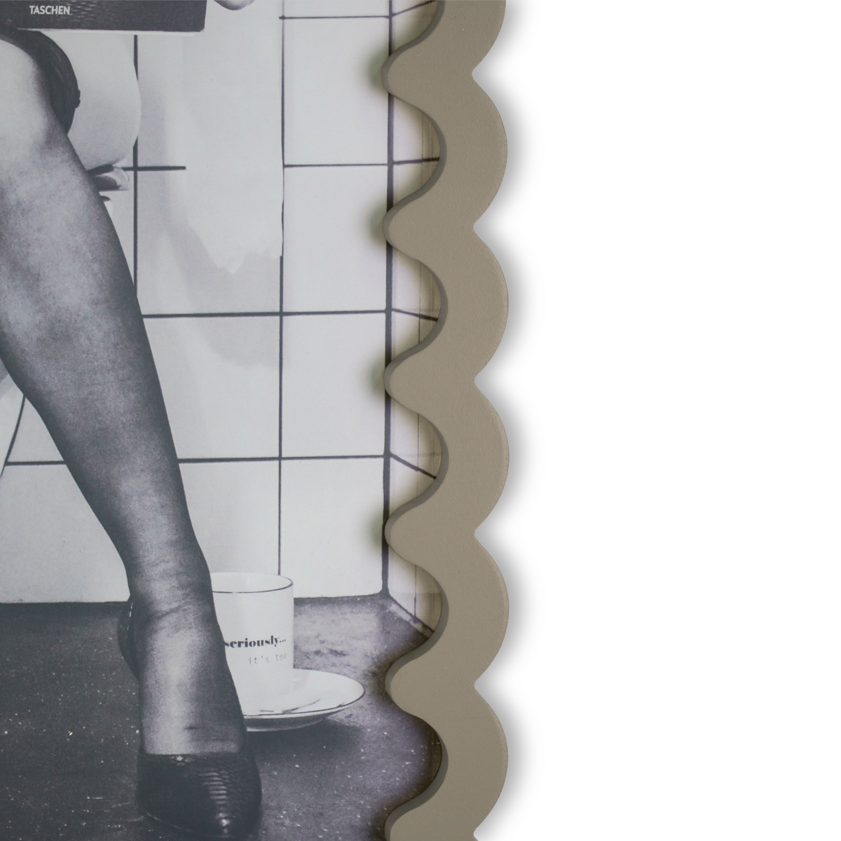 Fotolijst - Wavey -Taupe - MDF - 33x43x1,5cm