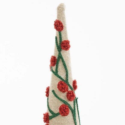 Decoratieve kerstboom  Rood