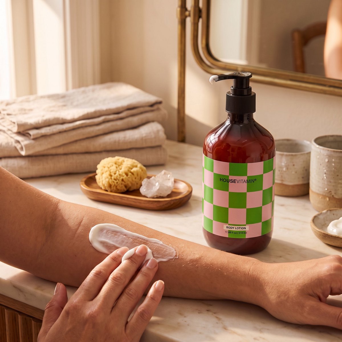 Bodylotion - Veganistische bodylotion pompfles - Komkommer - 510 ml