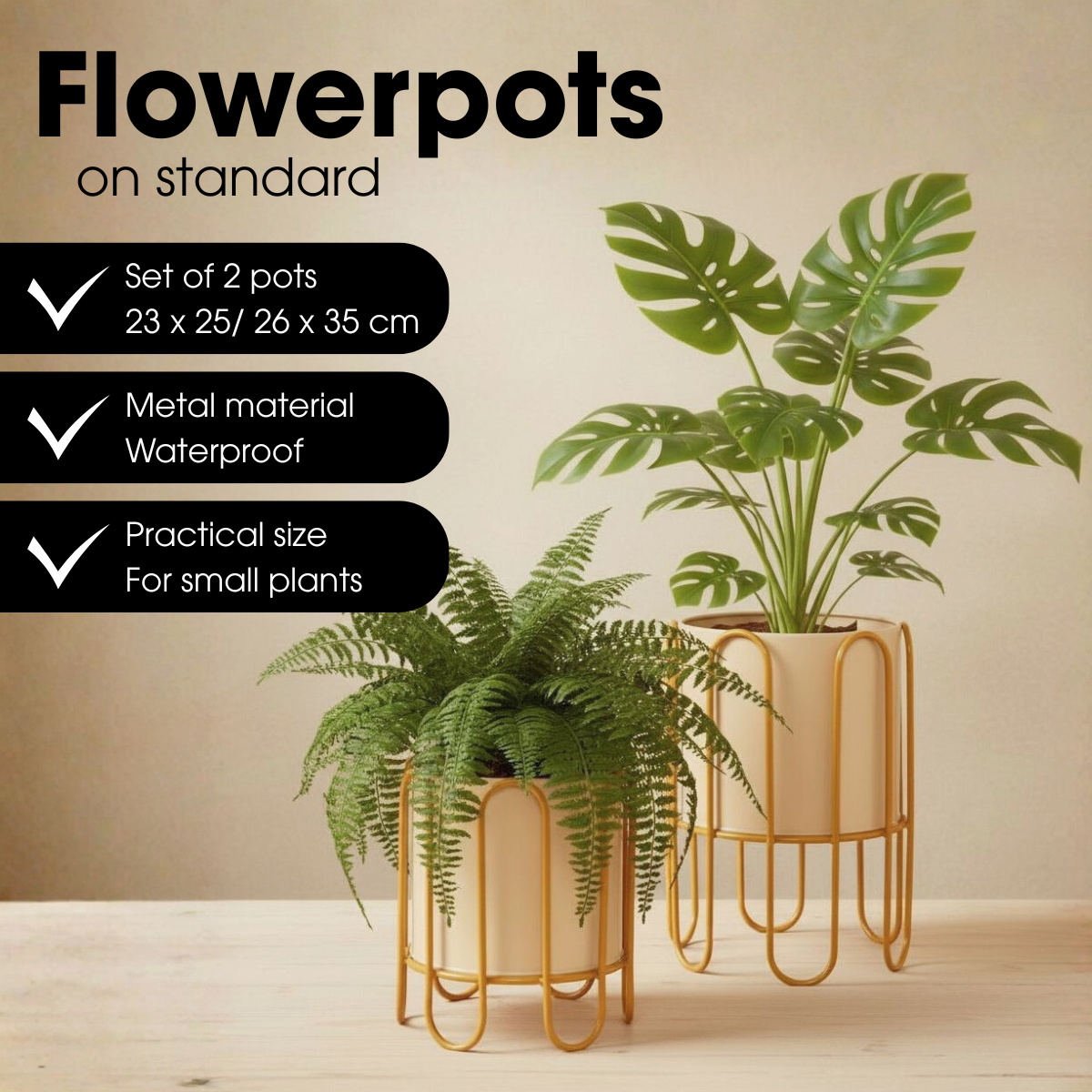 Bloempot Dione Bruin