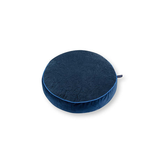Ronde kussen Blauw