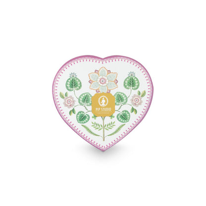 Set/2 Hartvormige borden qLily&Lotus Lila