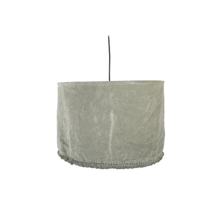 Velvet Lamp Rosalie L oud blauw