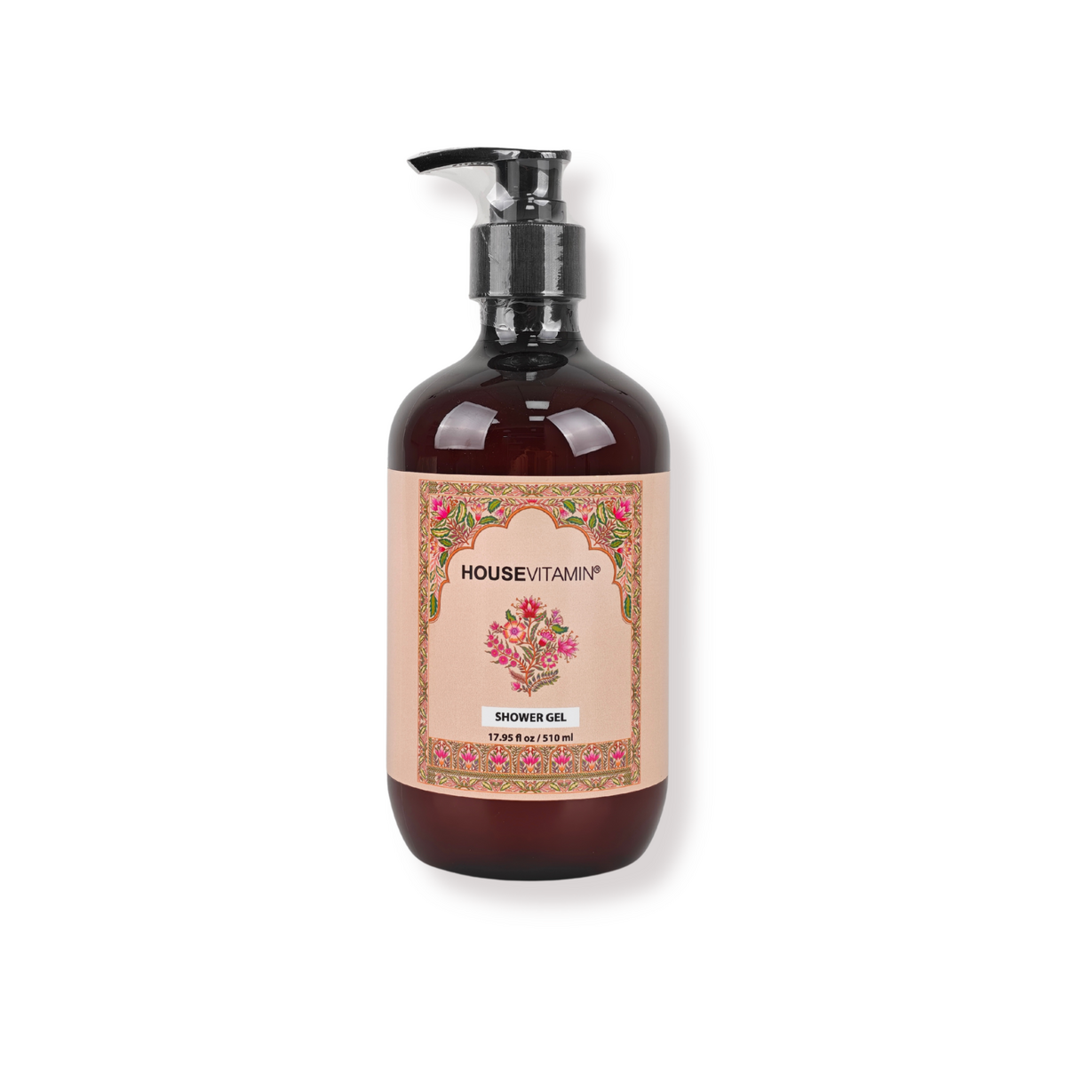 Douchegel - Veganistische douchegel pompfles - Amber - 510 ml