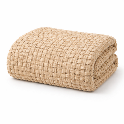 Plaid Cosenza Beige