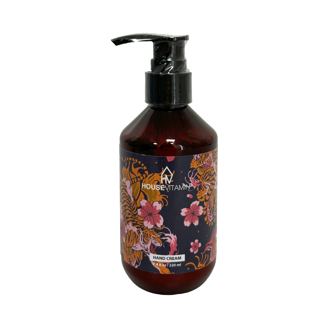 Handcrème Pompdispenser - Hout & Salie - 220ml