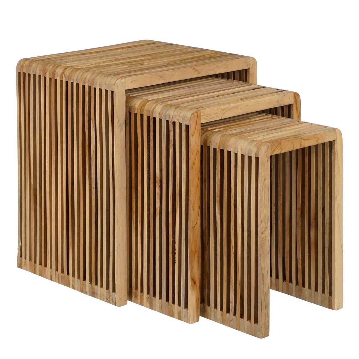 Bijzettafel Yonker Bruin