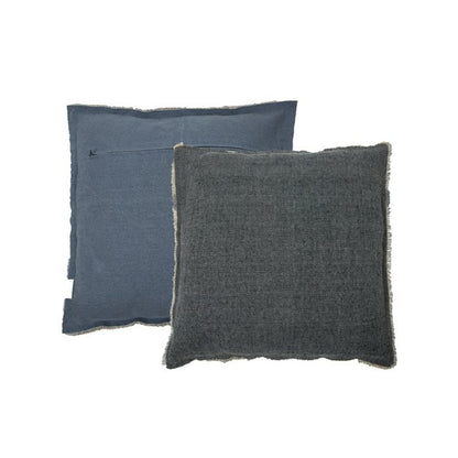 Kussen Porto vervaagd blauw 45x45
