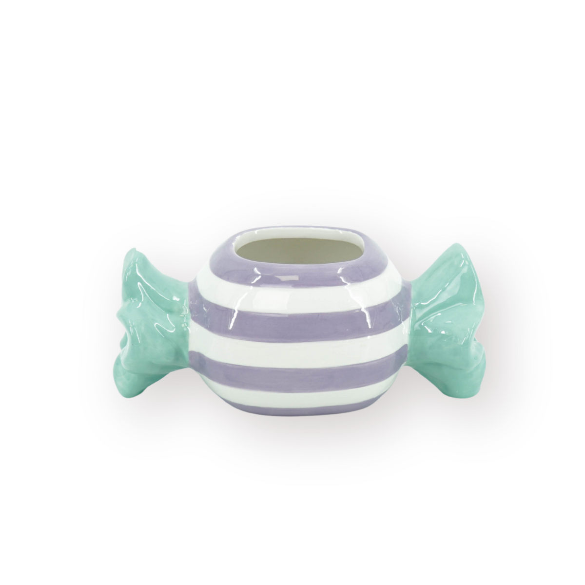 Pot - Bloempot - Toffee Candy - Mint/Lila - 21x9,5x9,5 cm