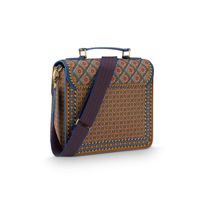 Frances Cross Body tas Medium Imani Blue