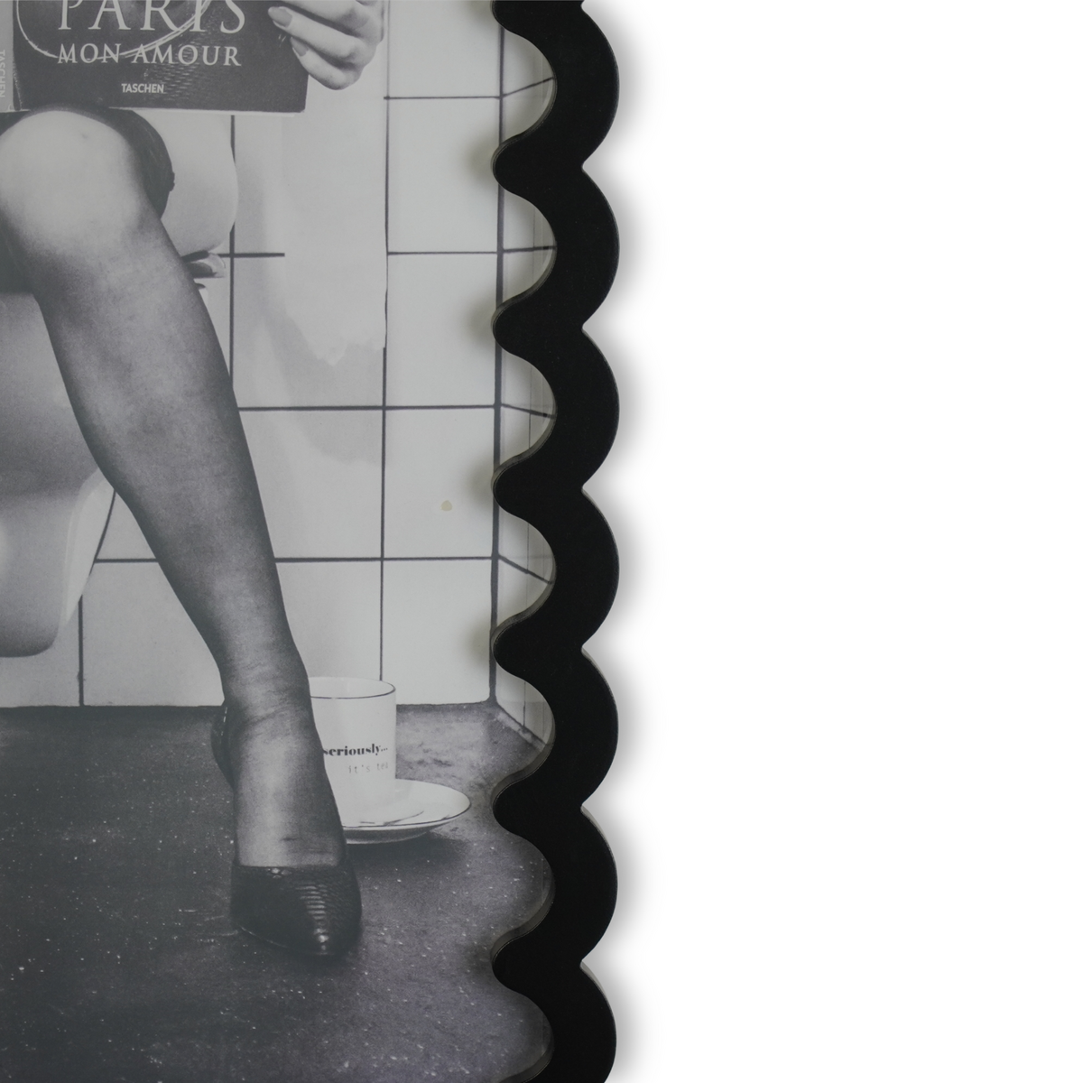 Fotolijst - Wavey - Zwart - MDF - 33x43x1,5cm