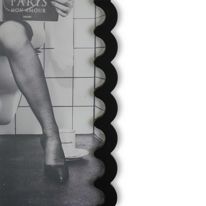 Fotolijst - Wavey - Zwart - MDF - 33x43x1,5cm
