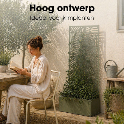 Plantenstandaard buiten Sapri Groen