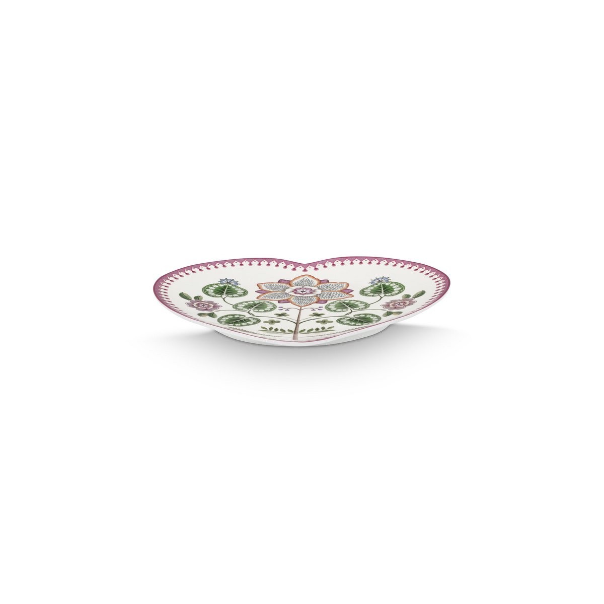 Set/2 Hartvormige borden qLily&Lotus Lila