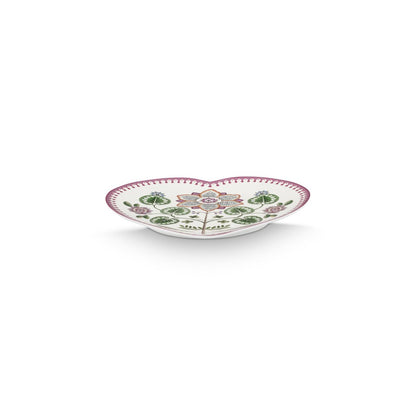 Set/2 Hartvormige borden qLily&Lotus Lila