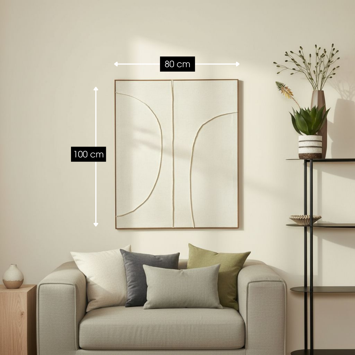 Wandpaneel  Beige