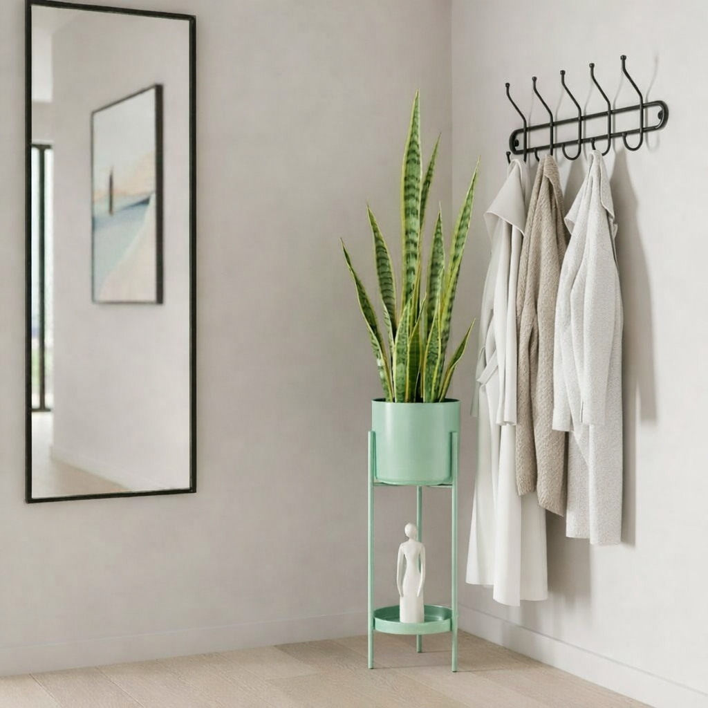 Bloempot binnen Colyn Groen