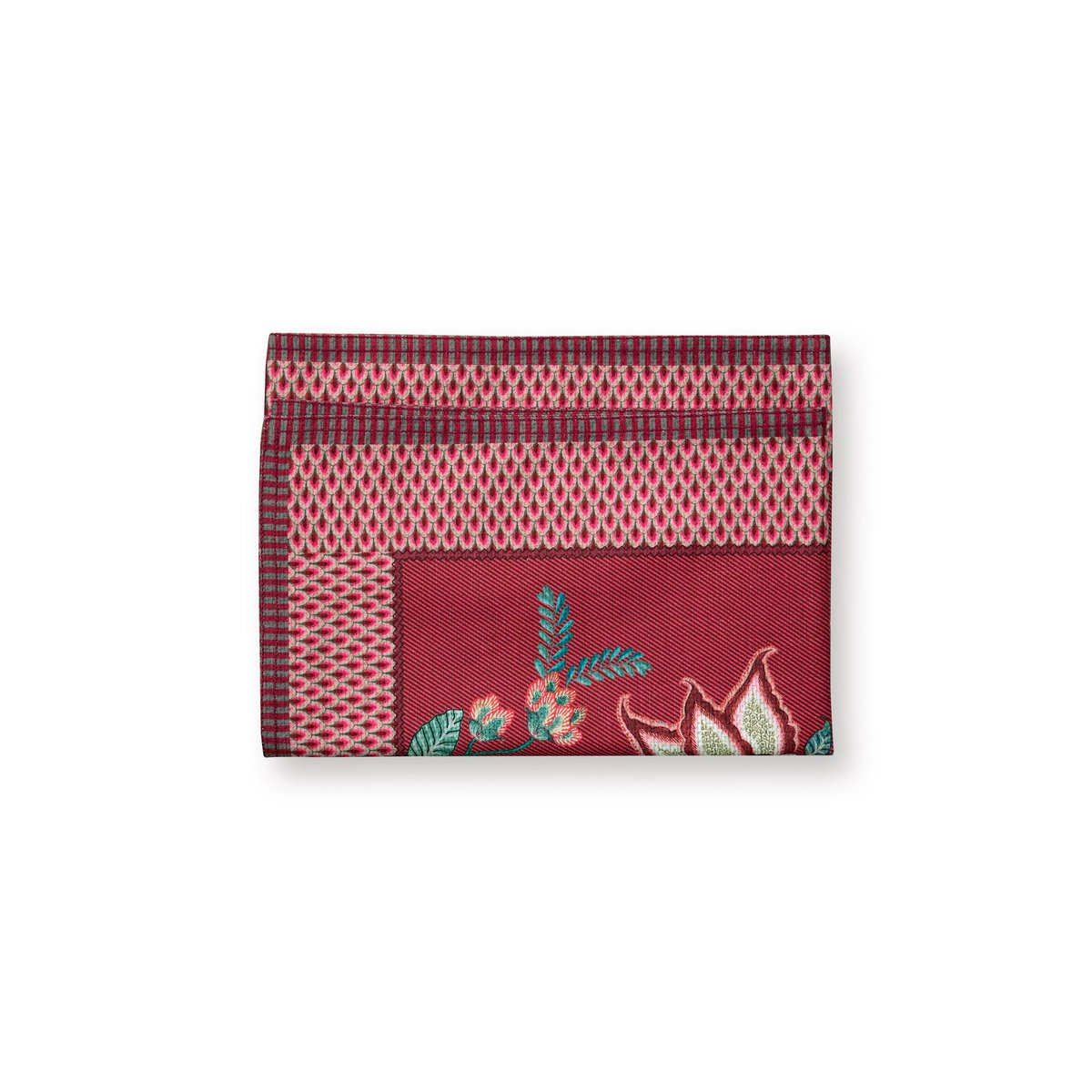 Tafelloper Flower Festival Dark Pink 50x150cm