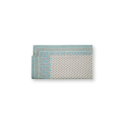 Tafelkleed  Blooming Tales Khaki-Blue