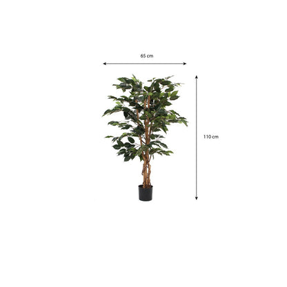 Kunstplant Ficus Groen