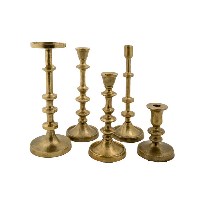 Kaarsenhouder Montrésor antiek goud