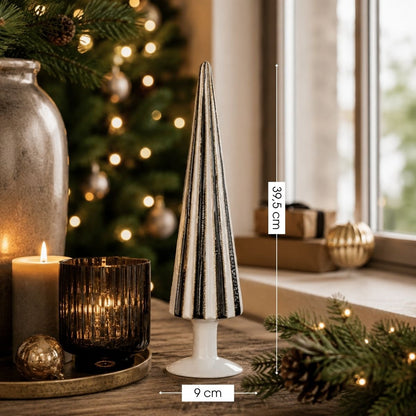 Decoratieve kerstboom  Wit